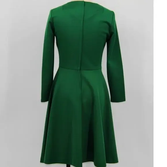 Vintage Emerald Dress - Picture 3 of 4